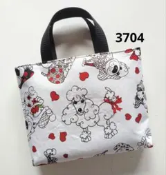 3704　ロラライハリス生地使用　そこまでトート