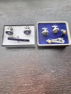カフスボタン ネクタイピン セット