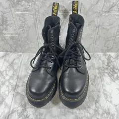 【美品】Dr.Martins jadonⅢ 8ホール　本革　厚底　ブラック　37