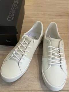 新品未使用 CREATIVE RECREATION ホワイトキリカエ スニーカー