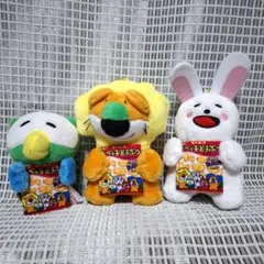 たべっ子どうぶつ マスコット　3種セット