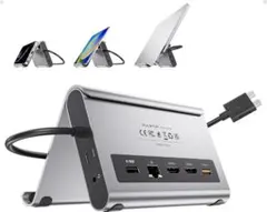 USB C ドッキングステーション デュアル 4K モニターのサムネイル
