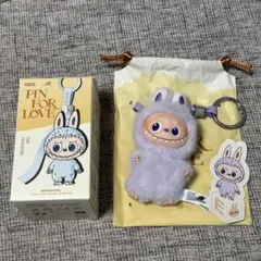 POPMART Labubu ラブブ イニシャル PIN FOR LOVE #E