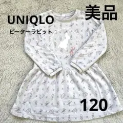 UNIQLO UNIQLOワンピース120 ピーターラビット 女の子120