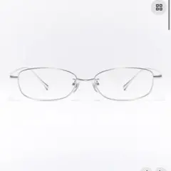 JINS MTF-22A-283 シルバースクエア眼鏡