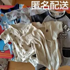 ベビー　肌着２枚　長袖ロンパース３点