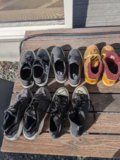 男性用スニーカーNIKE Lee等5足まとめ売り　27.5他