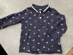cottoli 長袖ポロシャツ