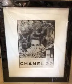 ユーロデコ　ヴィンテージ広告　CHANEL シャネル No.22 香水のサムネイル