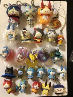 妖怪ウォッチ キーホルダー ソフビ など25点セット