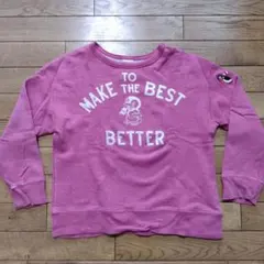 DENIM DUNGAREE スウェット　140