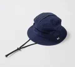 新品＊リセマイン 【撥水加工】小さく収納できるハット 帽子 54cm ネイビー＊