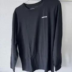 patagonia ブラック ロングスリーブTシャツ L