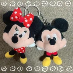 ミッキー　ミニー　ファンキャップ　キーチェーン　ディズニーランド