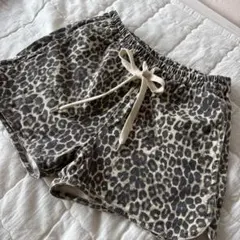 【新品未使用】シールームリンレオパード柄ショーパン searoomlynn シールームリン レオパード柄 パンツ M 新品未使用