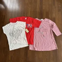 トップス　Ｔシャツ チュニック　3点まとめ売り