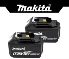 大*国様 【即納】Makita 18V リチウムイオンバッテリー 6.0Ah 2 - メルカリ