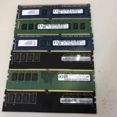 DDR4 4GB デスクトップ用 メモリー 10枚 計40GB - メルカリ