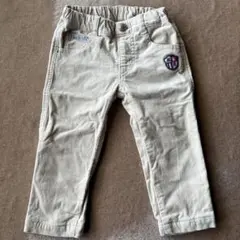 美品‼️ミキハウス　ベージュ コーデュロイ パンツ 90センチ