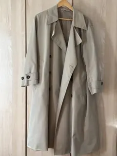 古着リメイク品　トレンチコート　カーキ Sサイズ