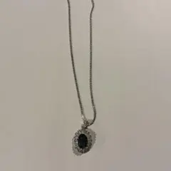 碌山 オニキス 白蝶貝 シルバー 925 5way ペンダント ネックレス