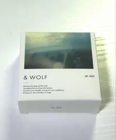 【匿名配送】&WOLF UF-002 クッションファンデ light beige