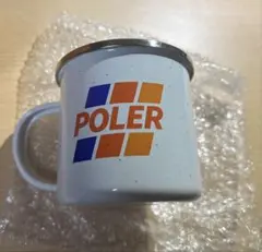 POLER アウトドア マグカップ ホワイト スプラッターのサムネイル