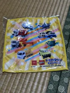 【新品・未使用品】トミカ 車両デザイン ハンカチ