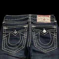 true religion joey super t 白ステッチ io着用のサムネイル