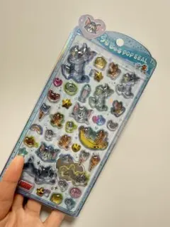 うるちゅるポップシール　トムとジェリー