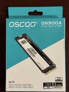 OSCOO 256GB NVMe SSD MacBook専用