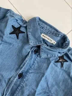 WOLF&RITA デニムブルー 長袖シャツ 6y