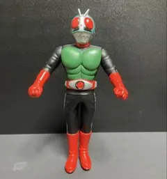 상태좋음 ライダーヒーローシリーズ ソフビ 仮面ライダー2号 1989刻印