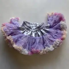 パンパンチュチュ スカート Mサイズ パールラベンダー チュチュカーニバル