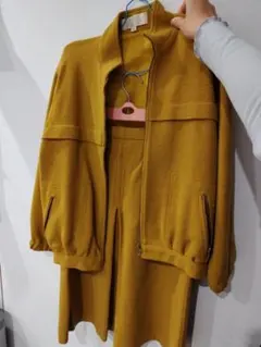 LOBELIA マスタード セットアップ サイズ9　レトロ