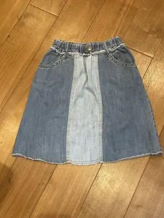MARKEY'S デニムスカート　キッズ　110cmのサムネイル