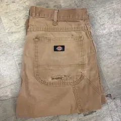 32×32 00s Dickies ペインターパンツ ベージュ