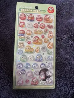 正規品　ボンボンドロップシール和柄　だるま