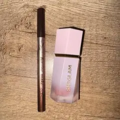 SHEGLAMチーク＆ヒロインメイクアイライナーブラック セット