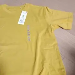 150cm Tシャツ オーガニックコットン マスタードイエロー