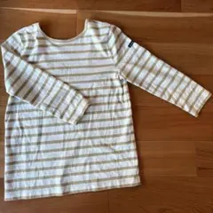 【ルミノア】ボーダー長袖カットソー