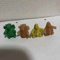 ウルトラ怪獣　消しゴム　4点セット