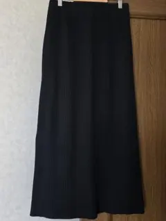AMERICAN HOLIC リブスカート ブラックのサムネイル
