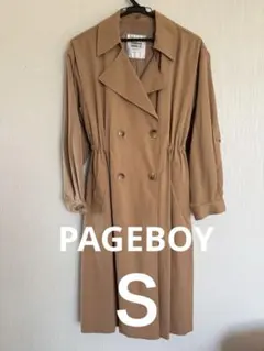 PAGEBOY キャメルトレンチコート 春 Ｓ