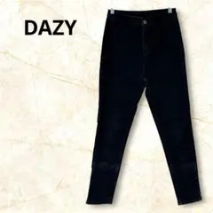 DAZY デイジー【M】ブラック スキニーデニムパンツ　ハイウェストジーンズ