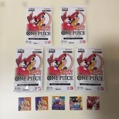 ONE PIECEカードゲーム ROUND1 プロモーションパック 5パック