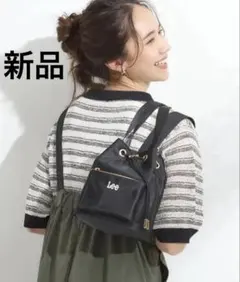 Lee 別注ショルダーバッグ　黒