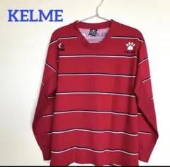 KELME ドライtシャツ　長袖　レッド　Mのサムネイル