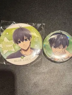 ブルーロック 潔世一 缶バッジ2つセット