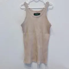 R.H. Vintage リブタンクトップ ベージュのサムネイル
